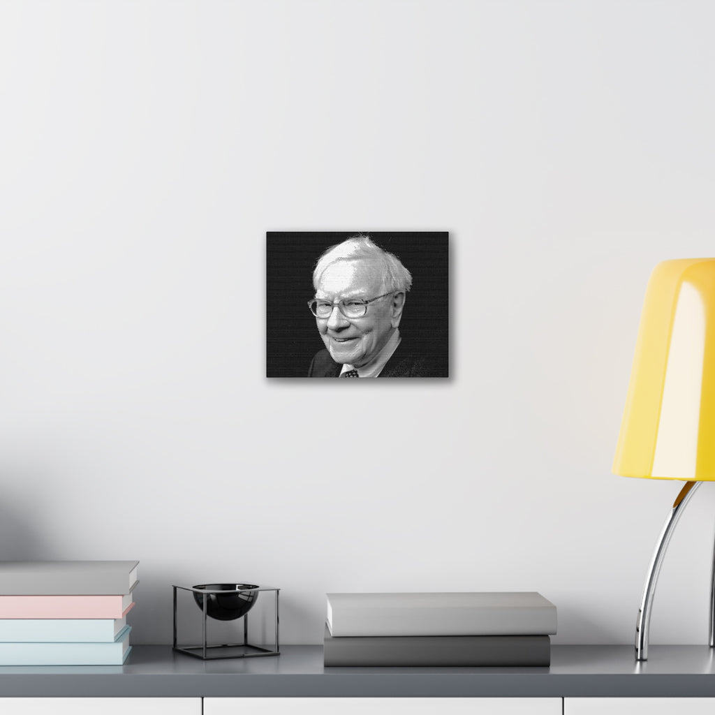 Black & White Portrait Canvas
