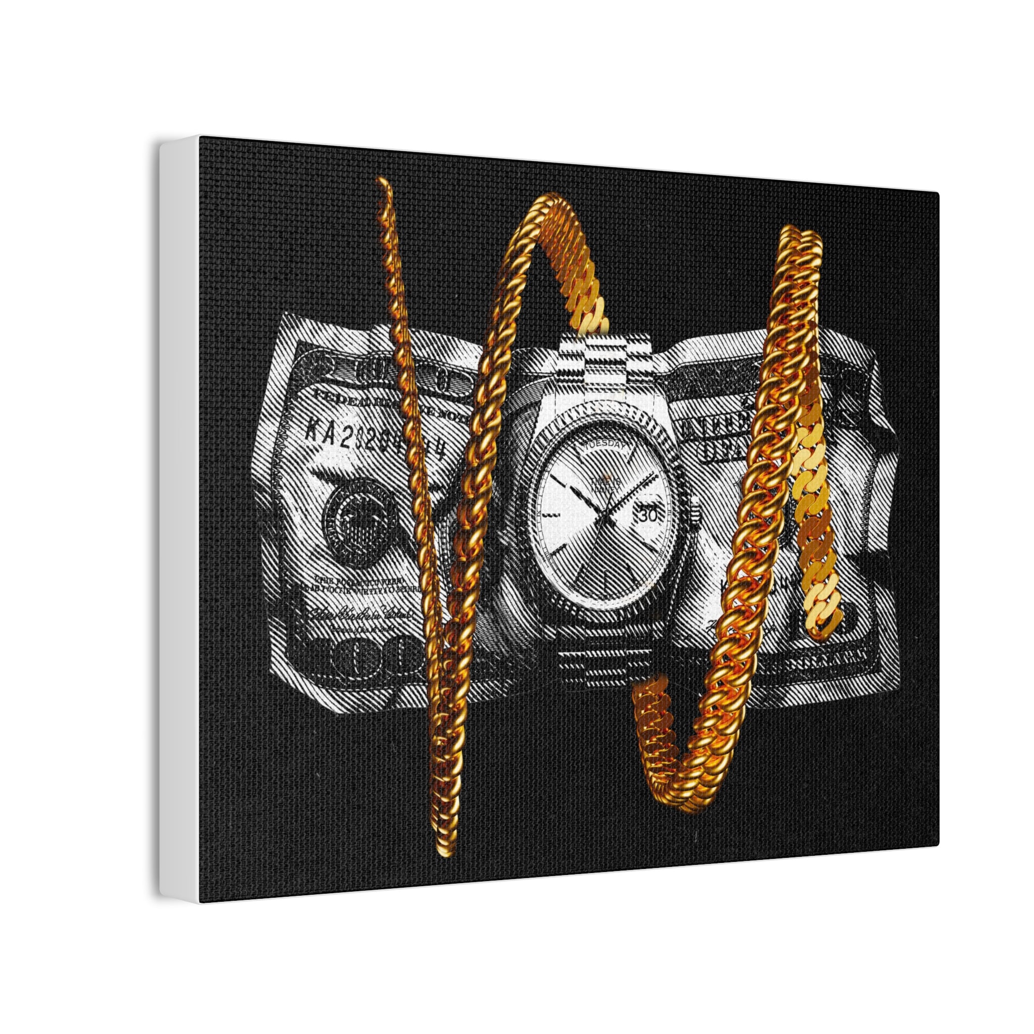 Copy of Black & White Portrait Canvas