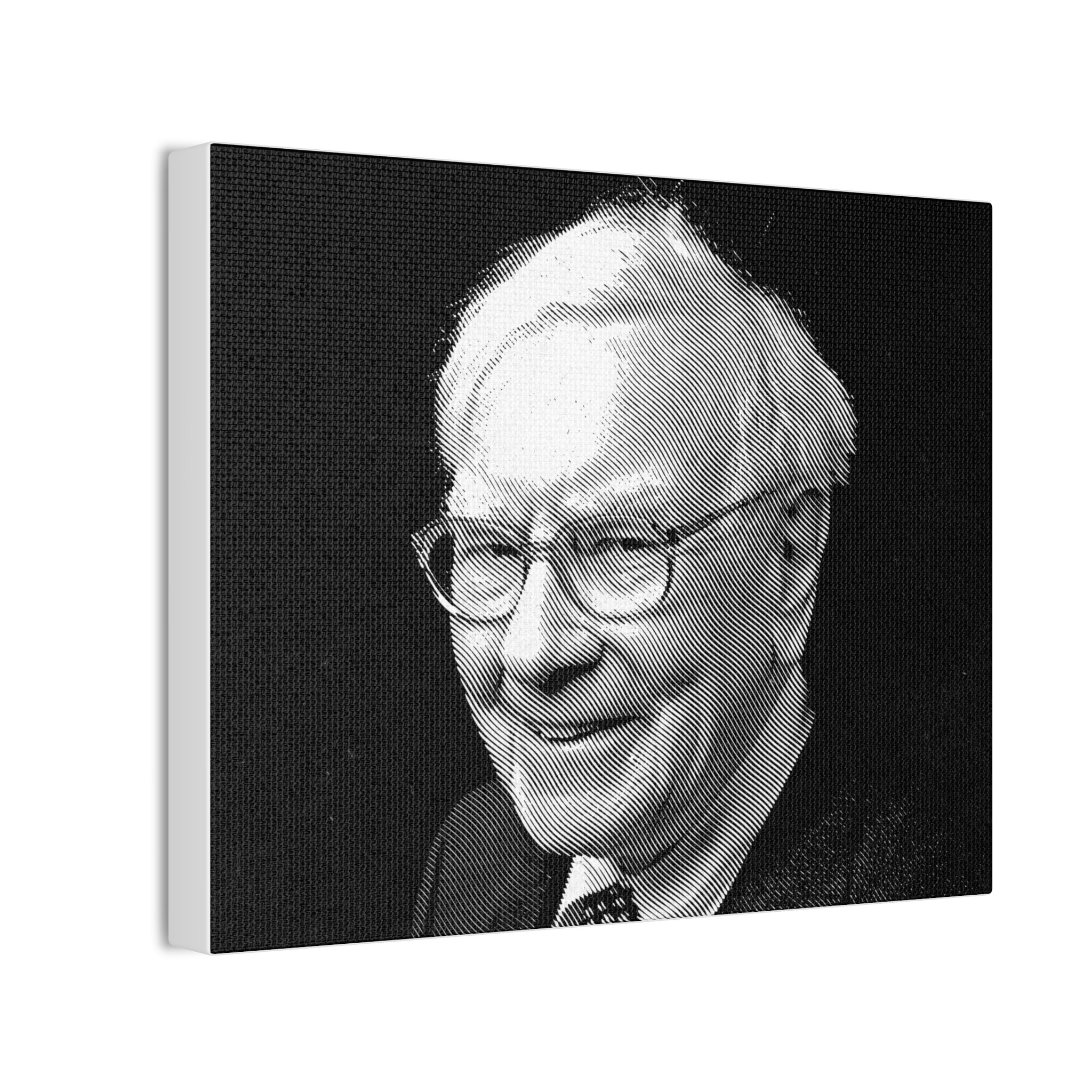 Black & White Portrait Canvas