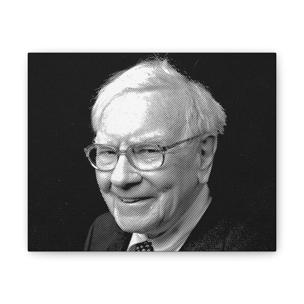 Black & White Portrait Canvas
