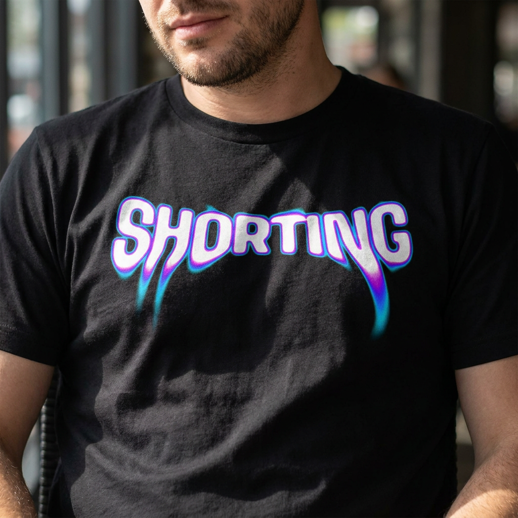 Shorting Youth Tee — Trendy Olive Graphic Shirt for Kids